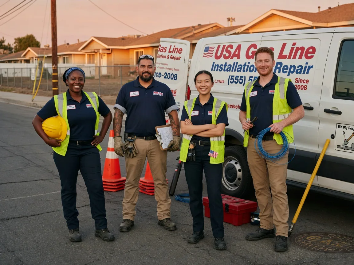 Gas Line Installation company in Prescott, IA